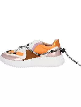 Кроссовки LA STRADA, цвет Orange/Light pink