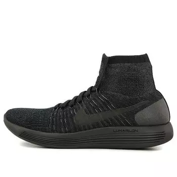 Кроссовки lab lunarepic flyknit Nike, черный