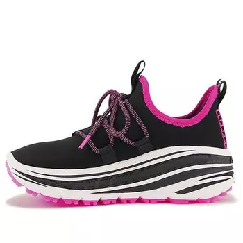 Кроссовки lace runner black pink Ugg, черный