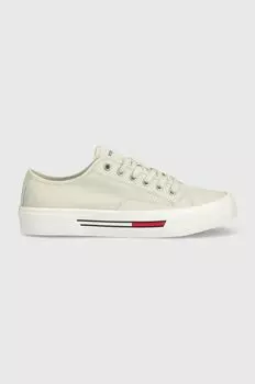 Кроссовки LACE UP CANVAS COLOR Tommy Jeans, серый
