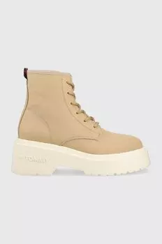 Кроссовки LACE UP FESTIV BOOTS Tommy Jeans, бежевый
