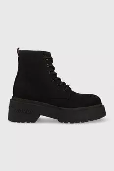 Кроссовки LACE UP FESTIV BOOTS Tommy Jeans, черный