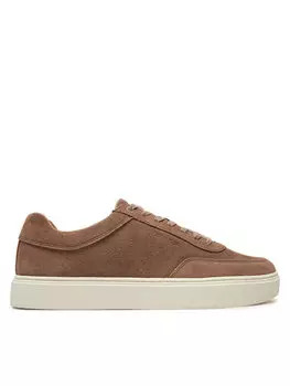 Кроссовки Lace Up Suede HM0HM01792 Calvin Klein, коричневый