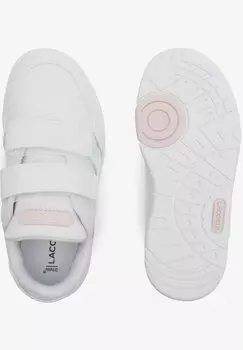 Кроссовки Lacoste, белая роза и