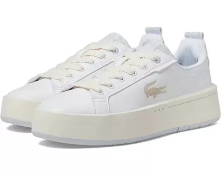 Кроссовки Lacoste Carnaby Plat 223 1 SFA, цвет White/Light Turquoise