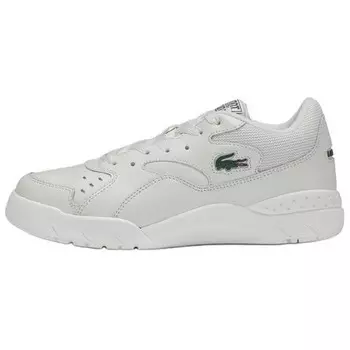 Кроссовки LACOSTE Lifestyle Shoes Men Low-top Beige, цвет Off White