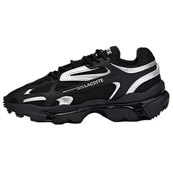 Кроссовки LACOSTE Lifestyle Shoes Women's Low-top Black, черный