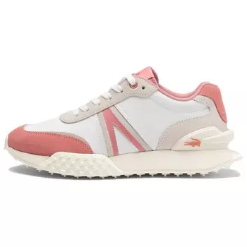 Кроссовки LACOSTE Lifestyle Shoes Women's Low-top White/Pink, розовый