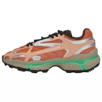 Кроссовки LACOSTE Lifestyle Shoes Women's Low-top Orange, цвет Orange