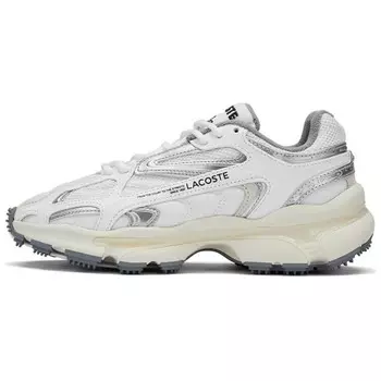Кроссовки LACOSTE Lifestyle Shoes Women's Low-top, белый/серый
