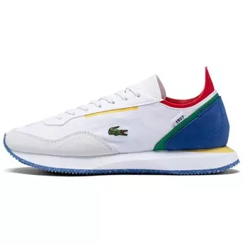 Кроссовки LACOSTE Lifestyle Shoes Women's Low-top, белый/синий