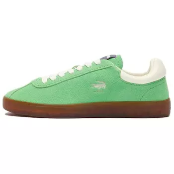 Кроссовки LACOSTE Skateboarding Shoes Men Low-top Green, зеленый