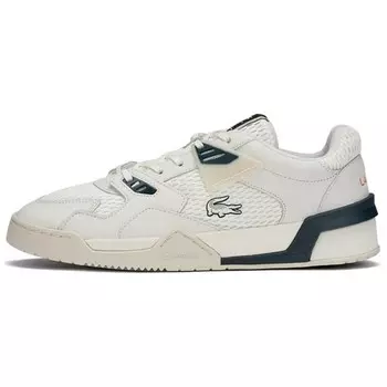 Кроссовки LACOSTE Skateboarding Shoes Men Low-top, цвет Off White
