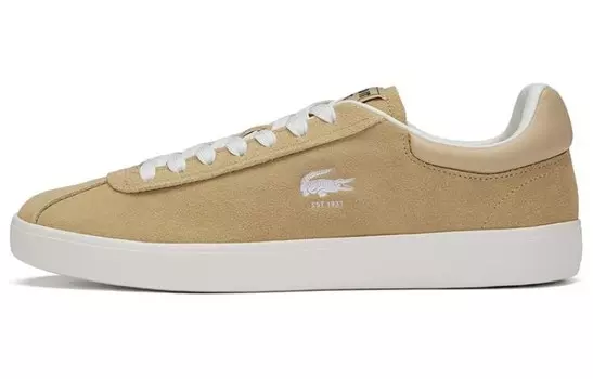 Кроссовки LACOSTE Skateboarding Shoes Men Low-top Brown, коричневый