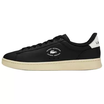 Кроссовки LACOSTE Skateboarding Shoes Men Low-top, черный