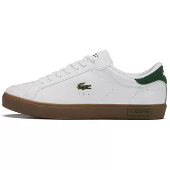 Кроссовки LACOSTE Skateboarding Shoes Men Low-top, зеленый
