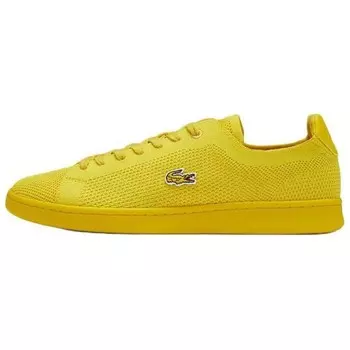 Кроссовки LACOSTE Skateboarding Shoes Men Low-top Yellow, желтый
