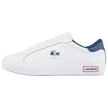 Кроссовки LACOSTE Skateboarding Shoes Women's Low-top White, белый