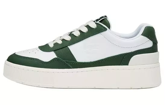 Кроссовки LACOSTE Skateboarding Shoes Women's Low-top White, белый