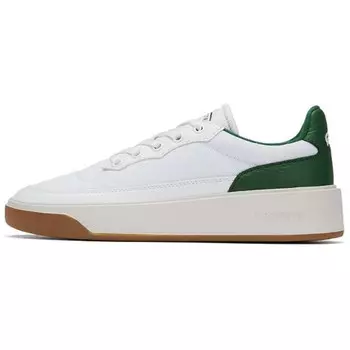 Кроссовки LACOSTE Skateboarding Shoes Women's Low-top White, белый