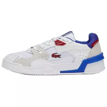 Кроссовки LACOSTE Skateboarding Shoes Women's Low-top White, белый