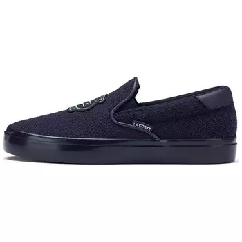 Кроссовки LACOSTE Skateboarding Shoes Women's Low-top Cyan, темно-синий