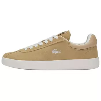 Кроссовки LACOSTE Skateboarding Shoes Women's Low-top Light Brown, коричневый