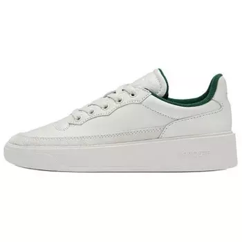 Кроссовки LACOSTE Skateboarding Shoes Women's Low-top Off White, цвет Off White
