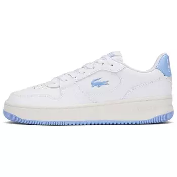 Кроссовки LACOSTE Skateboarding Shoes Women's Low-top, белый/голубой
