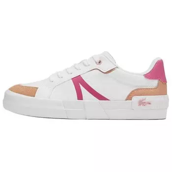 Кроссовки LACOSTE Skateboarding Shoes Women's Low-top Pink, розовый