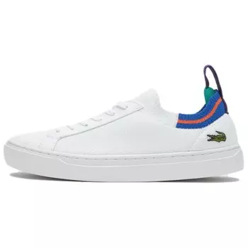 Кроссовки LACOSTE Skateboarding Shoes Women's Low-top, белый