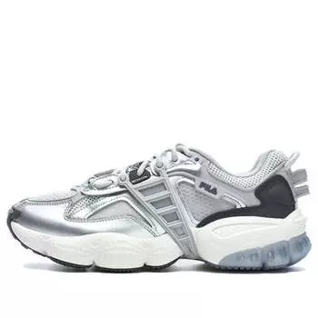 Кроссовки ladder shoes 'silver grey black' Fila, серебряный