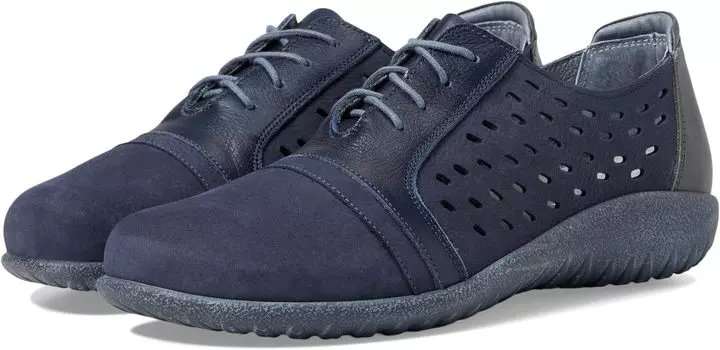 Кроссовки Lalo Naot, цвет Navy Velvet Nubuck/Ink Leather/Tin Gray Leather