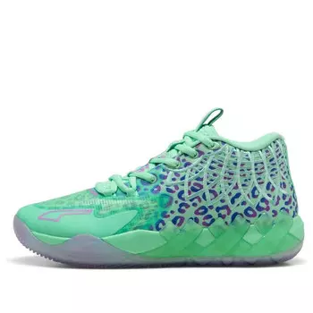 Кроссовки lamelo ball mb.01 'alien safari' Puma, зеленый