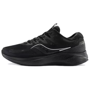 Кроссовки Lancer Running унисекс с низким верхом, черные Saucony