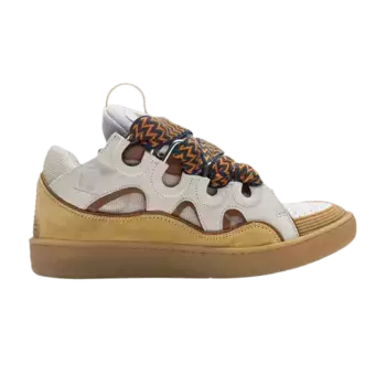 Кроссовки Lanvin Curb Sneakers Beige, кремовый