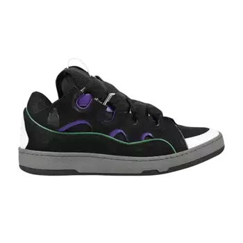Кроссовки Lanvin Curb Sneakers Black Purple, черный