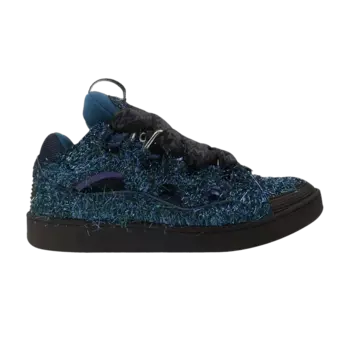 Кроссовки Lanvin Curb Sneakers Confetti - Blue Green, синий