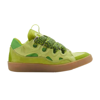 Кроссовки Lanvin Curb Sneakers, цвет Green Gum