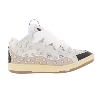 Кроссовки Lanvin Curb 'White Studded', белый