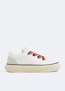 Кроссовки LANVIN Curbies sneakers, белый