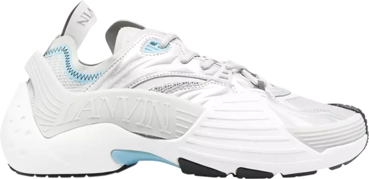 Кроссовки Lanvin Flash-X Sneakers Silver Grey, серебряный