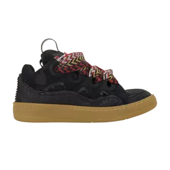 Кроссовки Lanvin Lanvin Wmns Curb Sneakers 'Black Glitter', черный