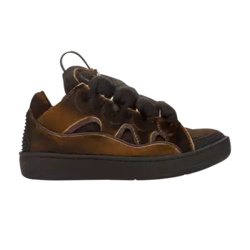 Кроссовки Lanvin Lanvin Wmns Curb Sneakers 'Marron Fur', коричневый