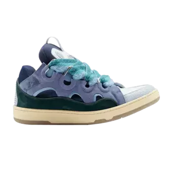 Кроссовки Lanvin Wmns Curb Sneakers Blue Purple Green, синий