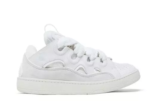 Кроссовки Lanvin Wmns Curb Sneakers White, белый
