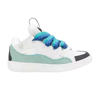 Кроссовки Lanvin Wmns Curb Sneakers White Green, белый