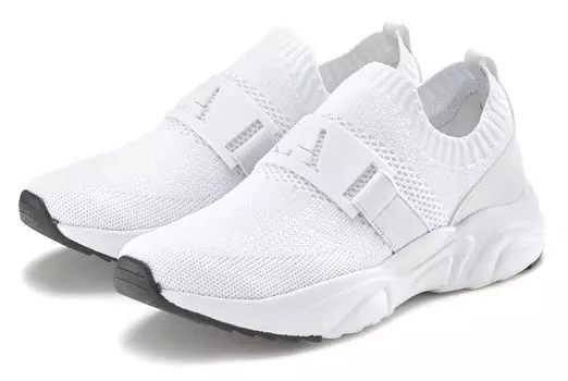 Кроссовки LASCANA ACTIVE Slip On Sneaker, белый
