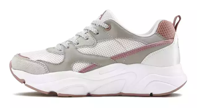 Кроссовки LASCANA, на ультралегкой массивной подошве, туфли на шнуровке, повседневная обувь, белый