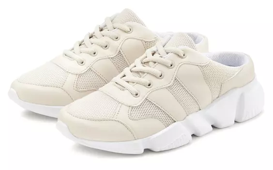 Кроссовки LASCANA Sneaker, бежевый